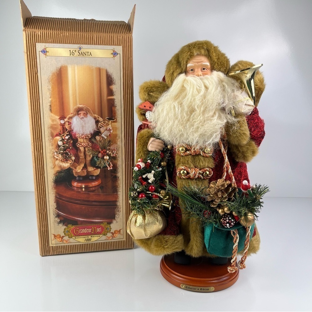 Grandeur Noel 16” Santa Collector’s Edition 1999